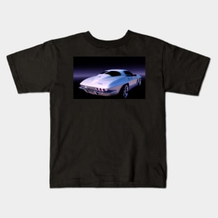 1963 Corvette Custom Kids T-Shirt